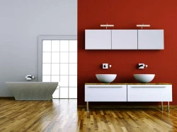 Aménagement de magasin avec mobilier sur mesure   